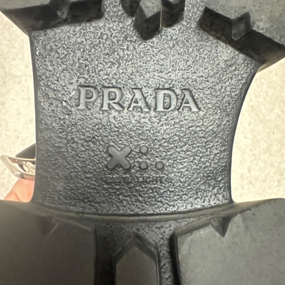 Prada Rubber Monolith sandals - Picture 3 of 4